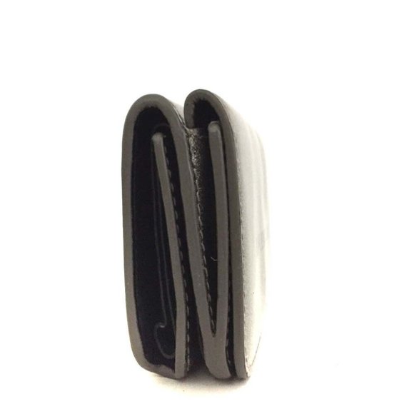 Balenciaga Gold Leather Wallet with Two Compartments and Snap Closure Coin Purse - Picture 7 of 7